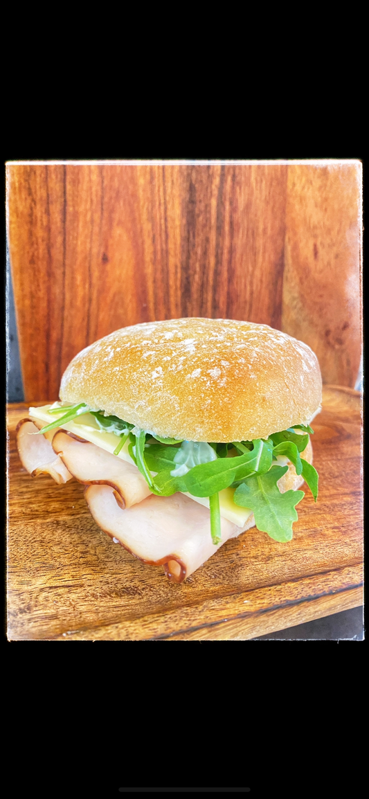Turkey with provolone on Ciabotta Box Lunch