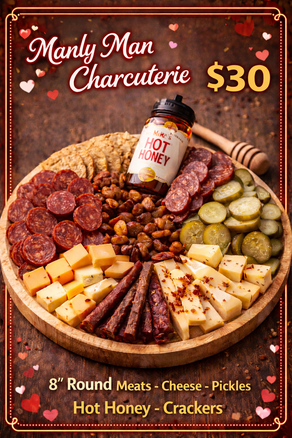 Manly-Man Valentine’s Charcuterie
