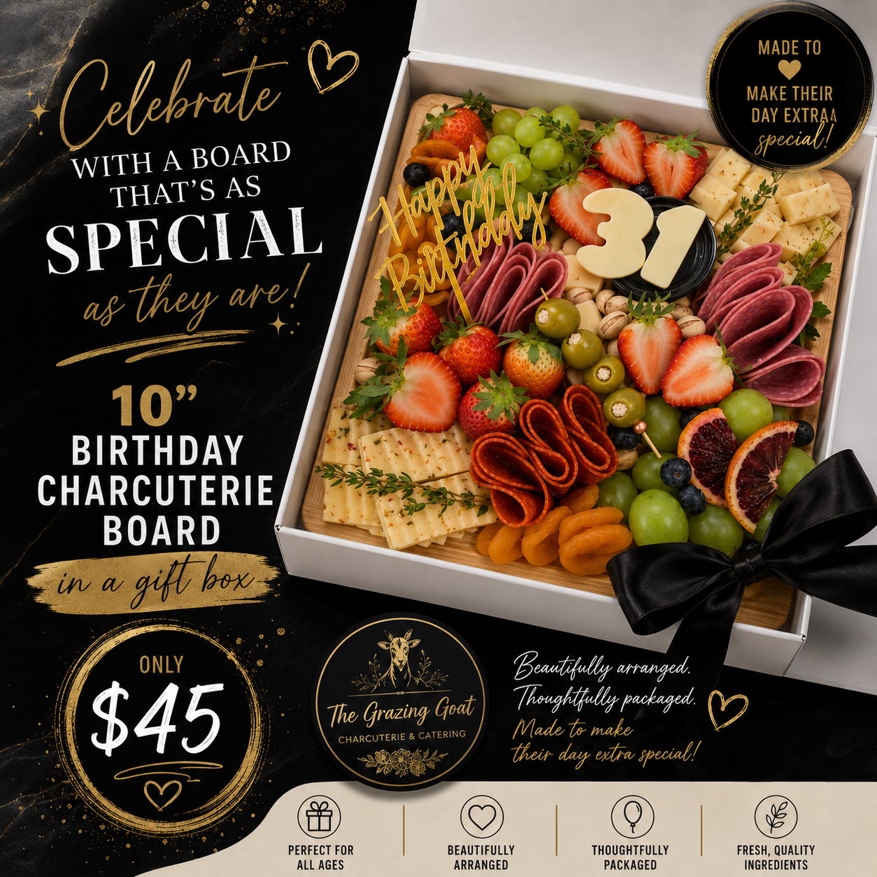Birthday Charcuterie Box