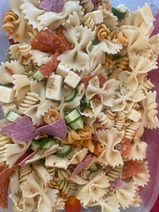 Family size pasta salad