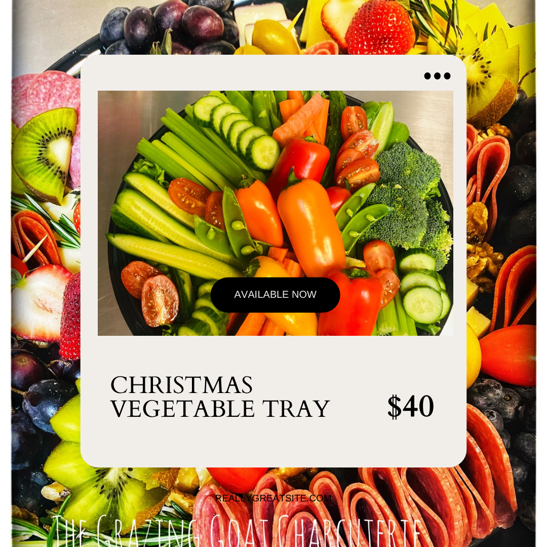 Christmas Vegetable Tray