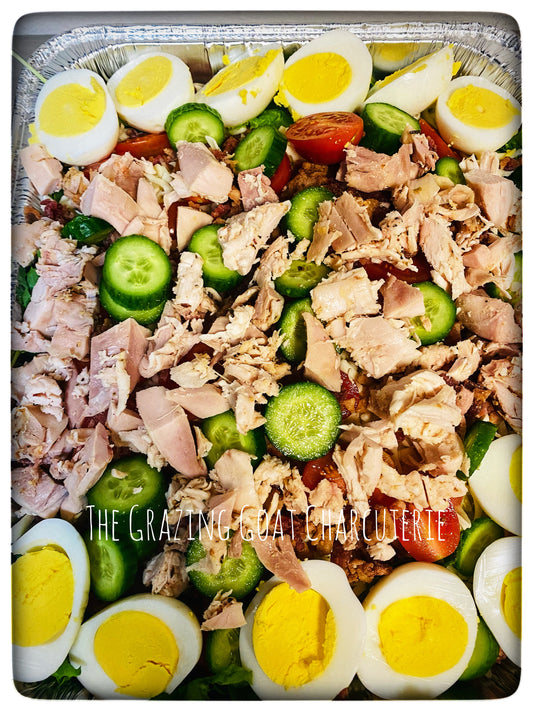 Family size rotisserie chicken Cobb Salad