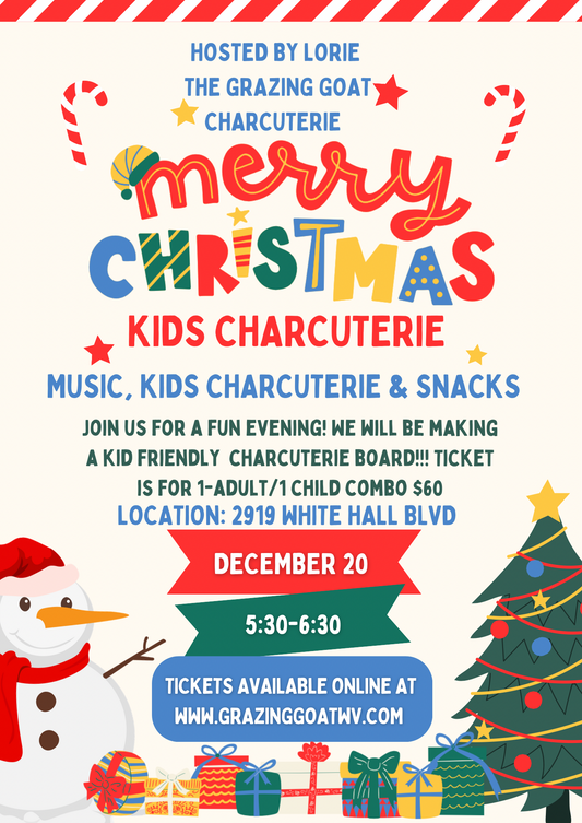 Christmas Kids Charcuterie Class