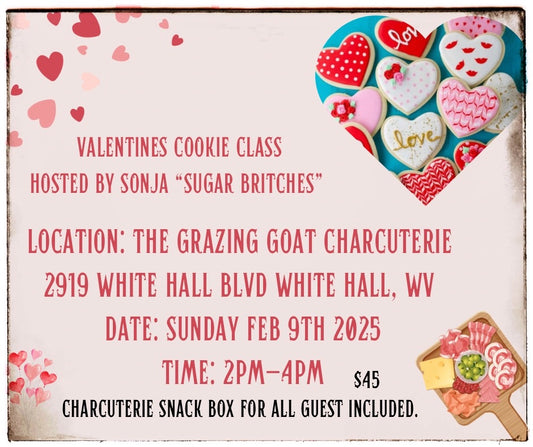 Valentine’s Cookie Class