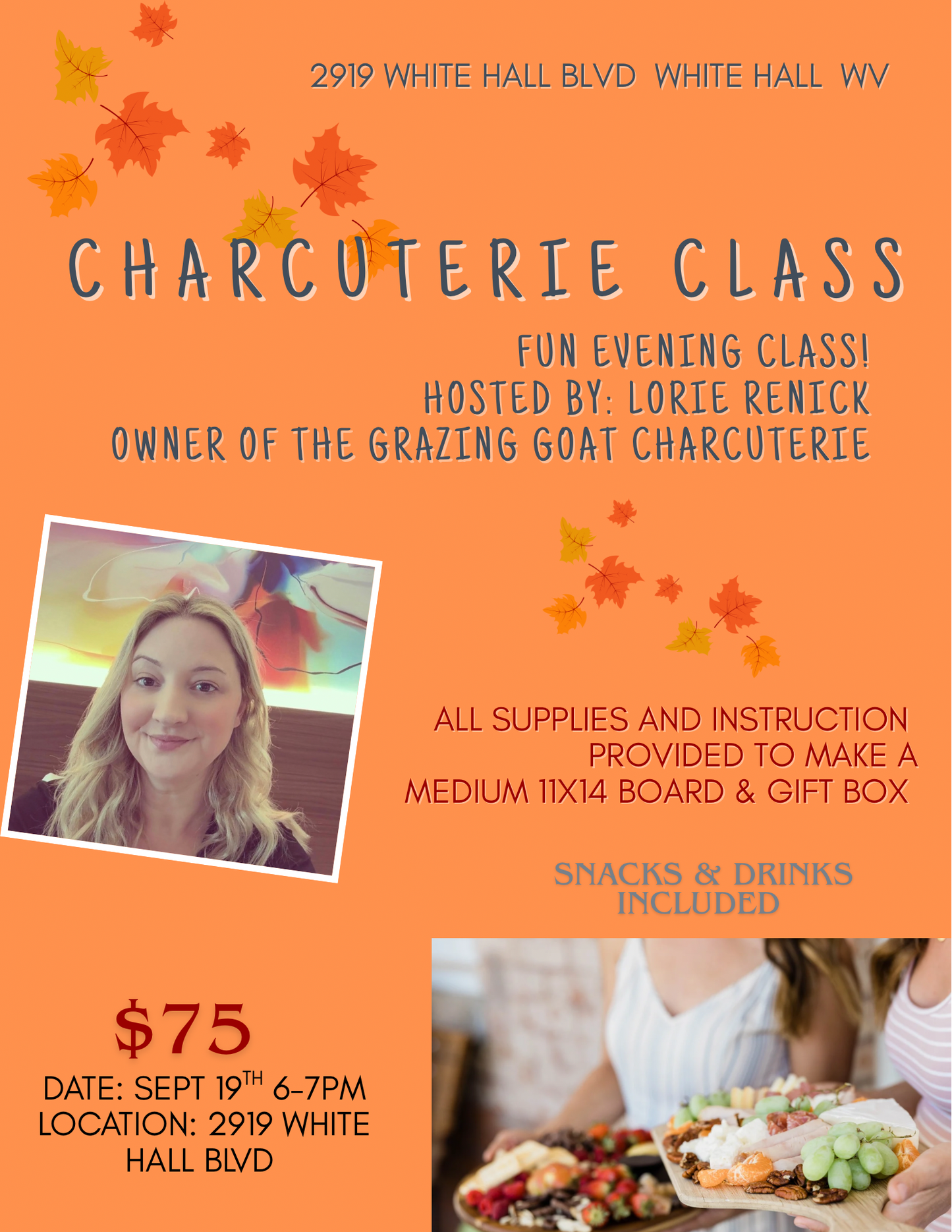 Fall Charcuterie class