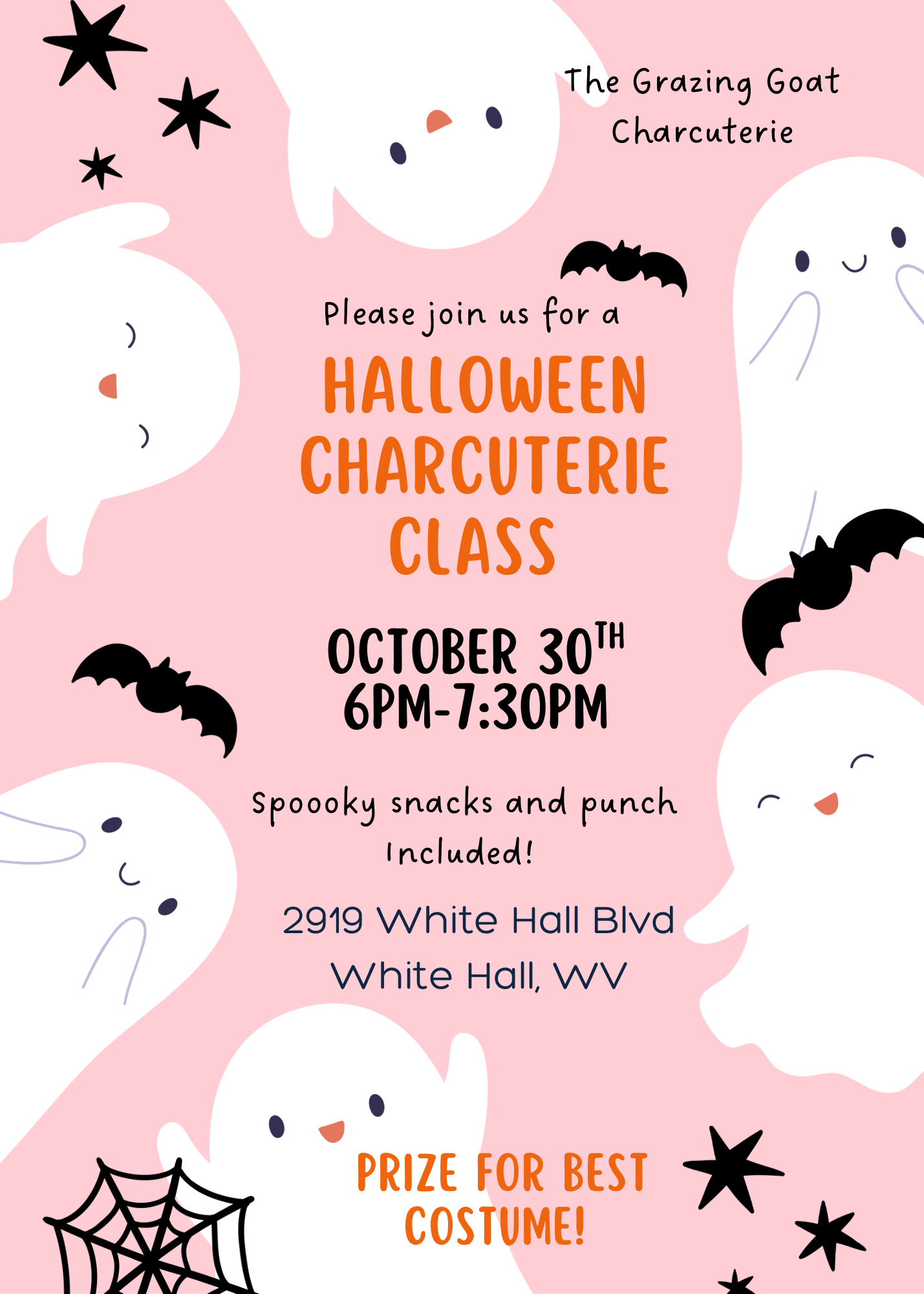 Halloween Charcuterie Class