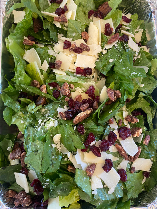 Family size Parmesan Cranberry Pecan Salad.